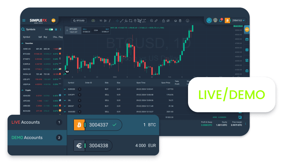 Demo and live accounts: tailoring trading modes to your needs