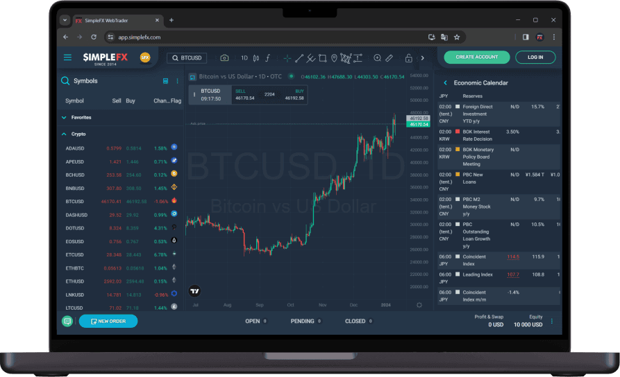 Invierte en <span>criptomonedas</span>